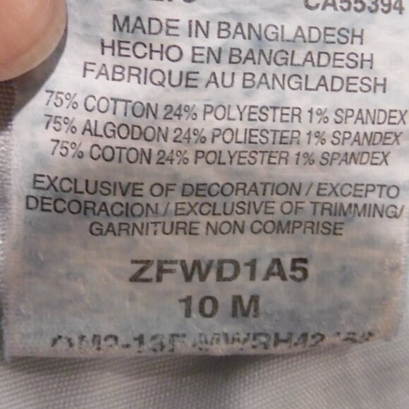 Wrangler Jeans Womens 10M Blue Denim Straight Pocket Flaps Normcore Country - Picture 11 of 11